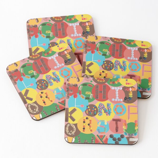Item preview, Candy Alphabet - Sweet Tooth ABC - Cute kids alphabet designed and sold by EveryDayDabble.