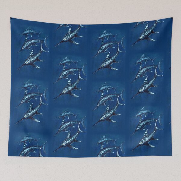 Item preview, Ichthyosaur Eurinosaurus Illustration designed and sold by mictomart.