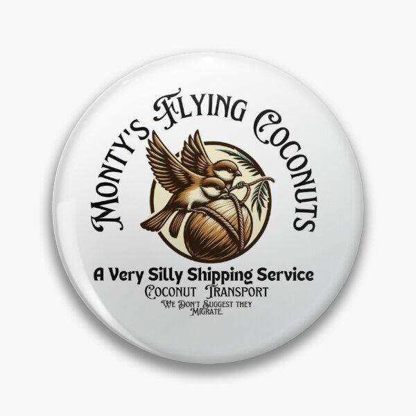 Item preview, Monty's Flying Coconuts designed and sold by TwistsbyOliver.