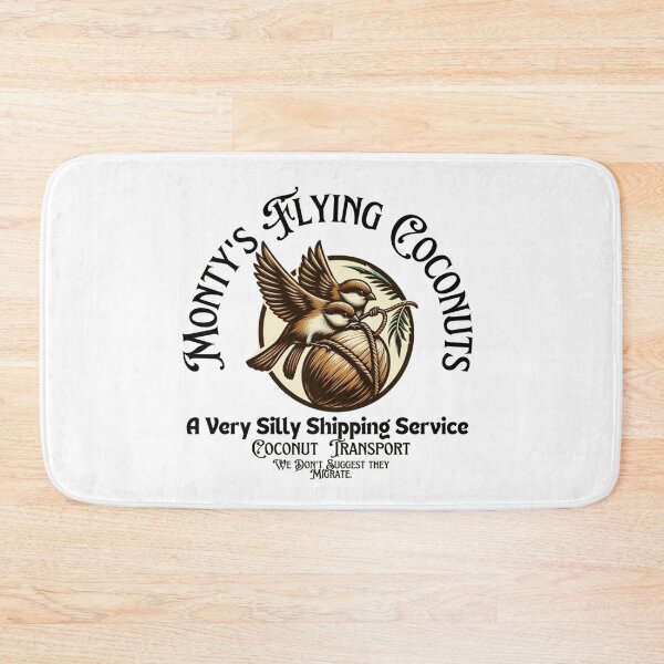 Item preview, Monty's Flying Coconuts designed and sold by TwistsbyOliver.