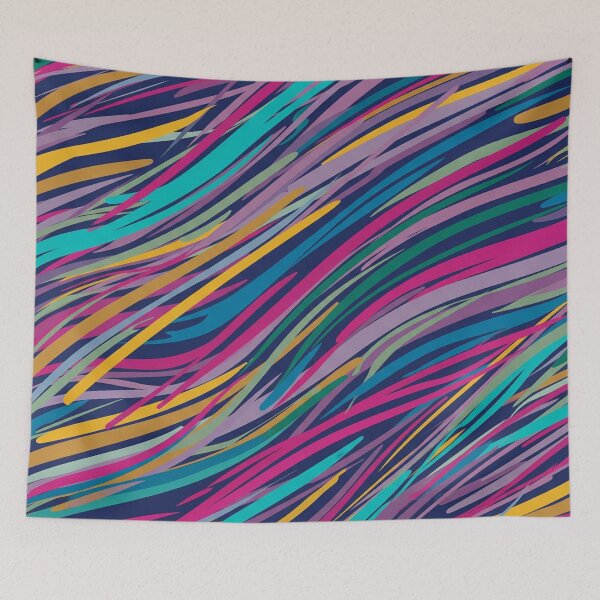 Item preview, Vibrant Flow - Abstract Swirls designed and sold by Owcomm.