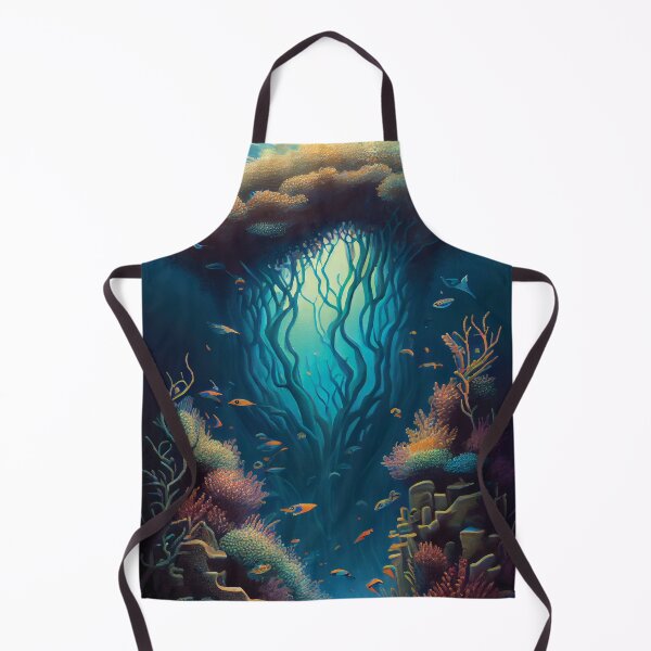Item preview, Underwater Portal Reef designed and sold by ShadowAndSlate.