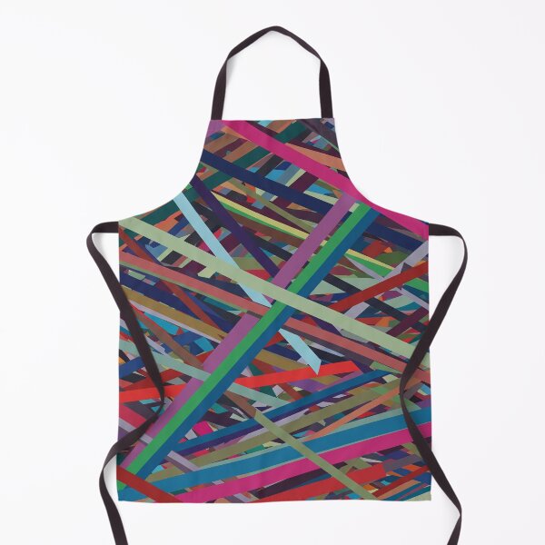 Item preview, Interwoven Hues - Abstract Linear Art designed and sold by Owcomm.
