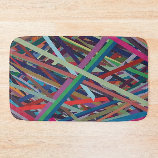 Item preview, Interwoven Hues - Abstract Linear Art designed and sold by Owcomm.