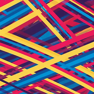 Artwork thumbnail, Dynamic Intersections Abstract Pattern by Owcomm