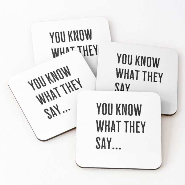 Item preview, You Know What They Say - conversation starter designed and sold by Ingrid Blixt.
