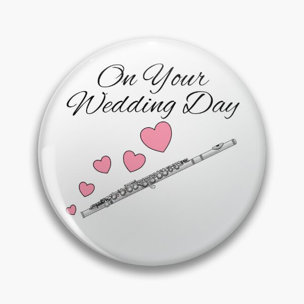 Item preview, On Your Wedding Day, Flute Flutist Woodwind Musician designed and sold by doodlerob.