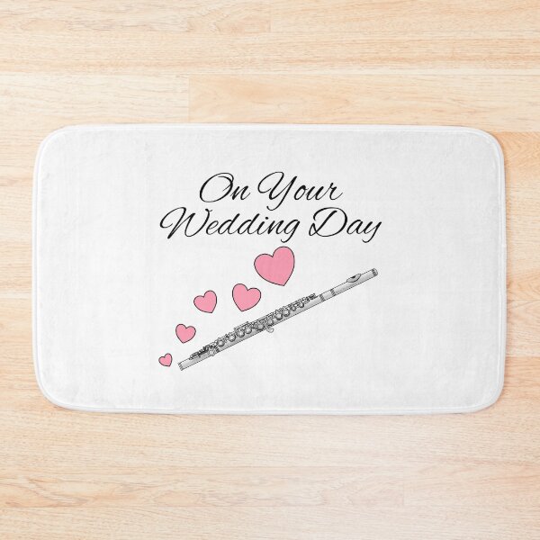 Item preview, On Your Wedding Day, Flute Flutist Woodwind Musician designed and sold by doodlerob.