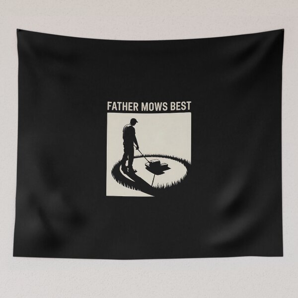 Item preview, Father Mows Best Gardener Dad Lawn Care - It’s the perfect gift for a dad who proudly cares for his lawn and treats mowing as his personal garden mission. designed and sold by ZyziowskyArt.