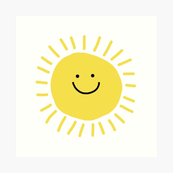 Aperçu de l'œuvre Smiley Sun créée et vendue par ellenhenry.