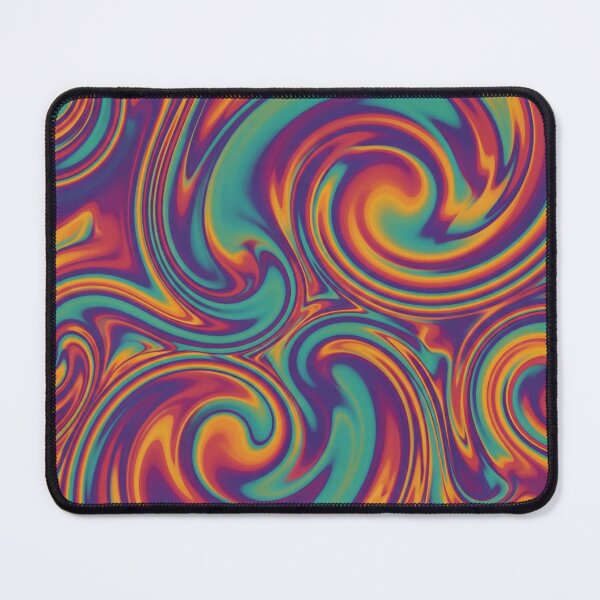 Item preview, Neon Dream Swirls - Psychedelic Marbling designed and sold by Owcomm.
