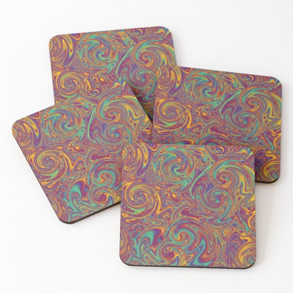 Item preview, Psychedelic Rainbow Swirl - Fluid Art designed and sold by Owcomm.