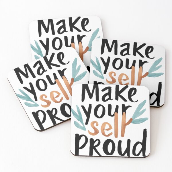 Item preview, "Make Your Self Proud: A Modern Typography Masterpiece" designed and sold by IndianShopper.