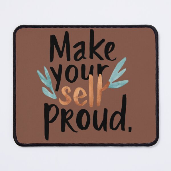 Item preview, "Make Your Self Proud: A Modern Typography Masterpiece" designed and sold by IndianShopper.