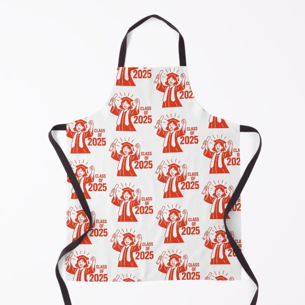 Item preview, Bold Red Class of 2025 Graduate Girl designed and sold by GraciesDigital.