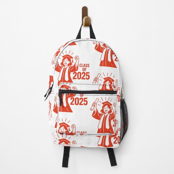 Item preview, Bold Red Class of 2025 Graduate Girl designed and sold by GraciesDigital.