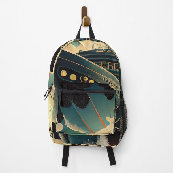 Item preview, Majestic Ocean Liner at Sunset designed and sold by ShadowAndSlate.