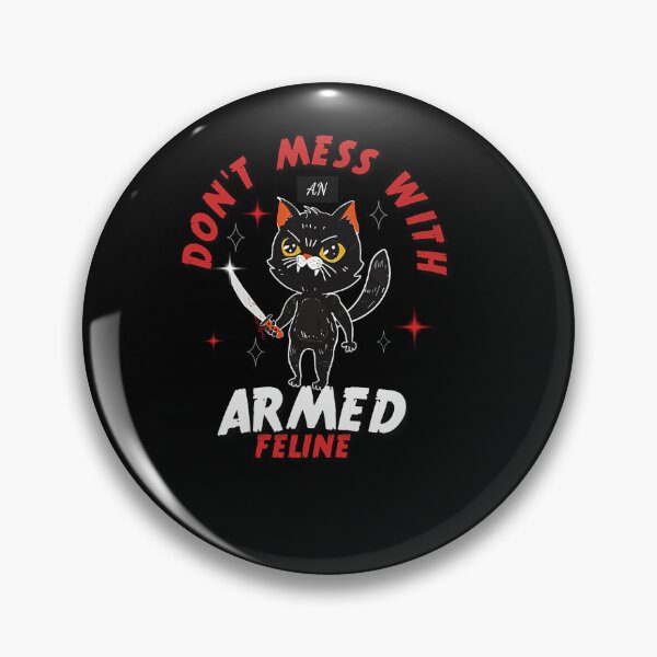 Item preview, armed feline  designed and sold by Leandro Vieira.