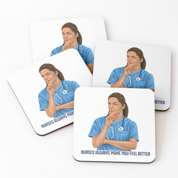 Item preview, Nurses always make you feel better designed and sold by Bite Me T-Shirts.