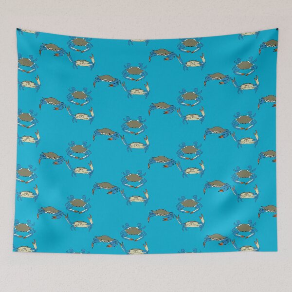 Item preview, Atlantic Blue Crabs designed and sold by Leapingdoe.