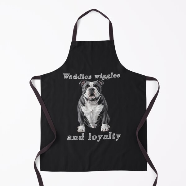 Item preview, Gray English Bulldog designed and sold by Pawtraitvibes.