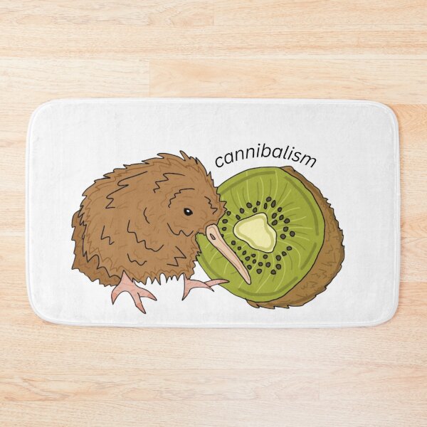 Item preview, Cannibalism Kiwi bird and fruit designed and sold by gooby-designs.