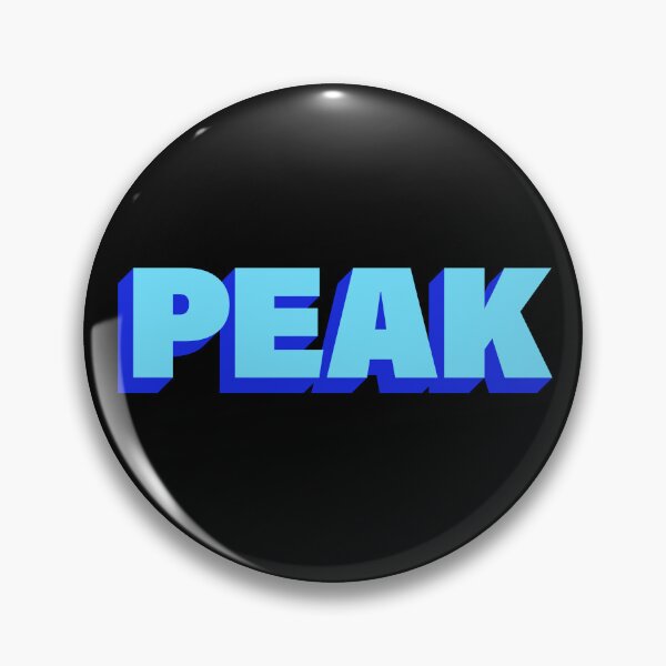 Item preview, Peak in Blue Minimal Typography designed and sold by Memes N Lore .