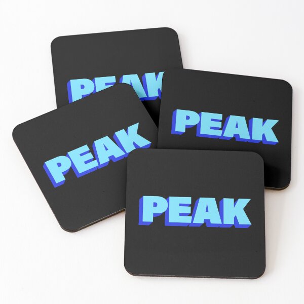 Item preview, Peak in Blue Minimal Typography designed and sold by Memes N Lore .