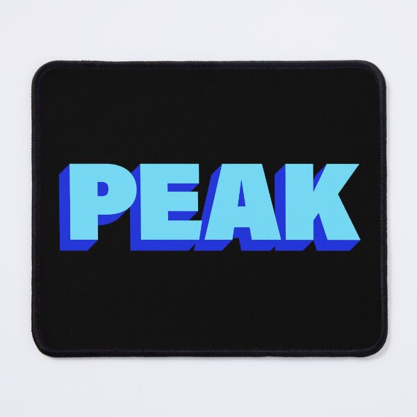 Item preview, Peak in Blue Minimal Typography designed and sold by Memes N Lore .