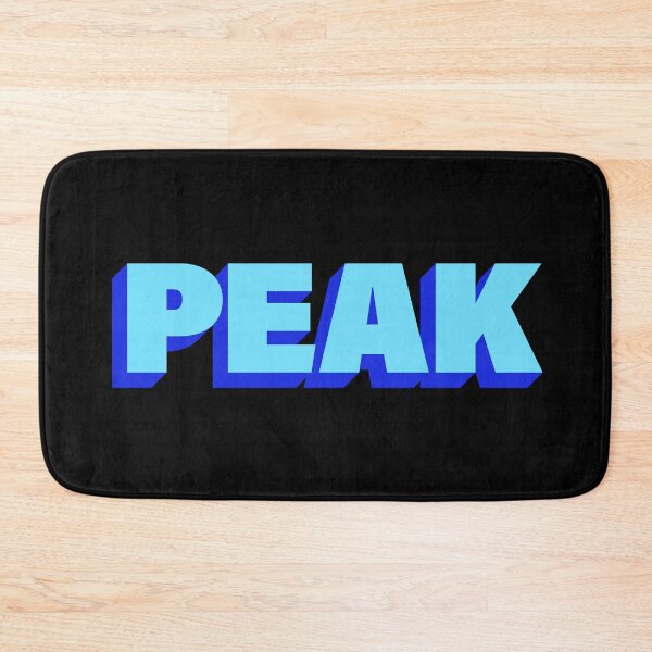 Item preview, Peak in Blue Minimal Typography designed and sold by Memes N Lore .
