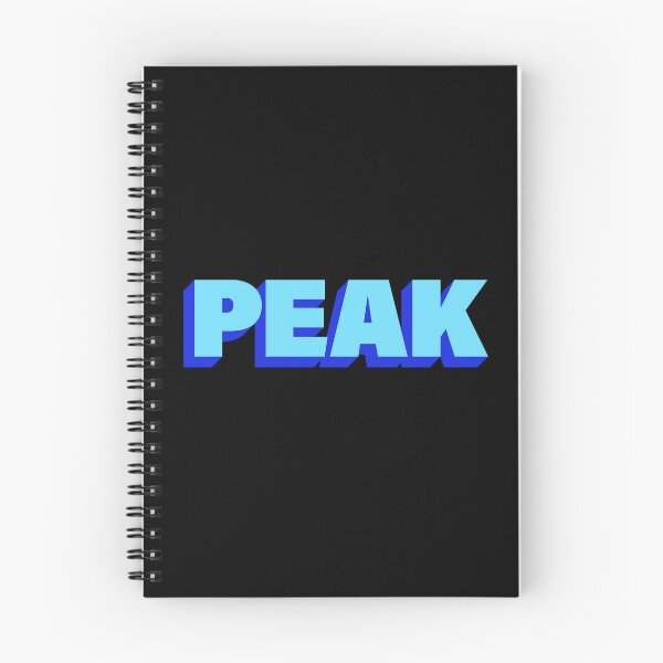 Item preview, Peak in Blue Minimal Typography designed and sold by Memes N Lore .