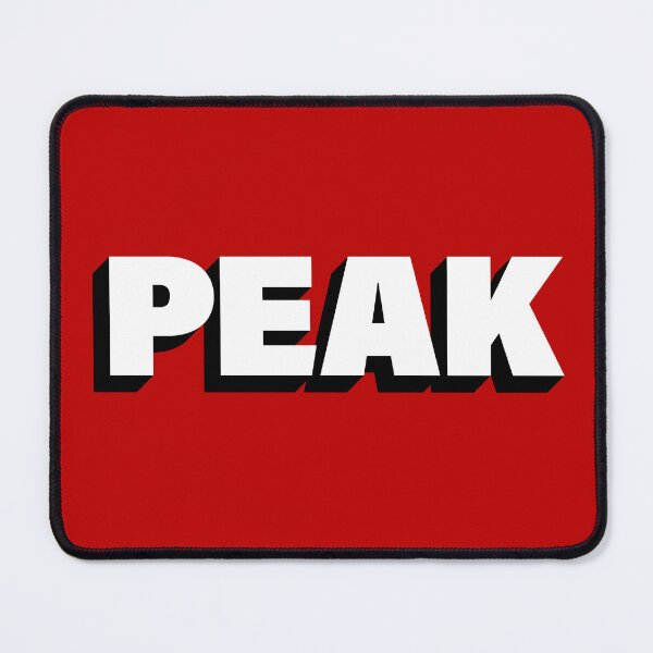 Item preview, Peak in Minimal Typography designed and sold by Memes N Lore .