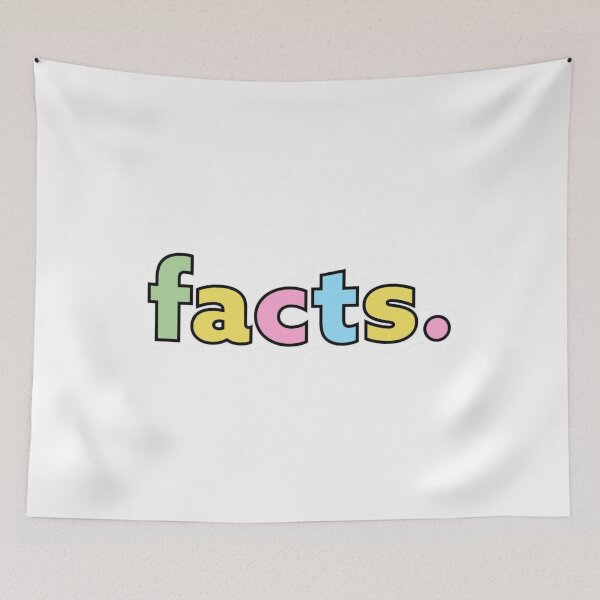Item preview, Just One Word: Facts – Clean & Confident Typography designed and sold by Creative Spark.