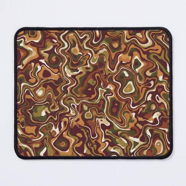 Item preview, Organic Camouflage Abstract Wavy Pattern designed and sold by Owcomm.