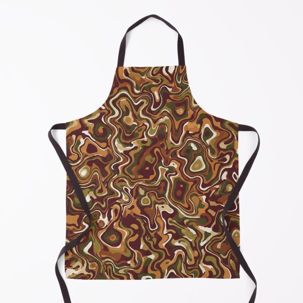 Item preview, Organic Camouflage Abstract Wavy Pattern designed and sold by Owcomm.