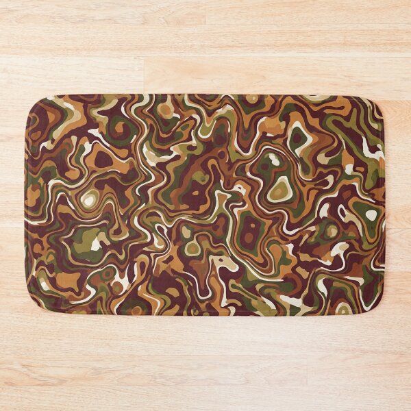 Item preview, Organic Camouflage Abstract Wavy Pattern designed and sold by Owcomm.