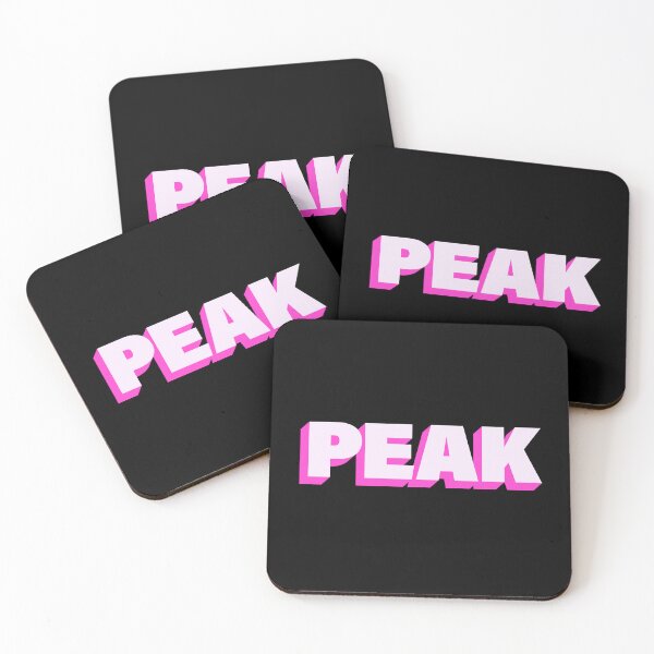 Item preview, Peak in Pink Minimal Typography designed and sold by Memes N Lore .