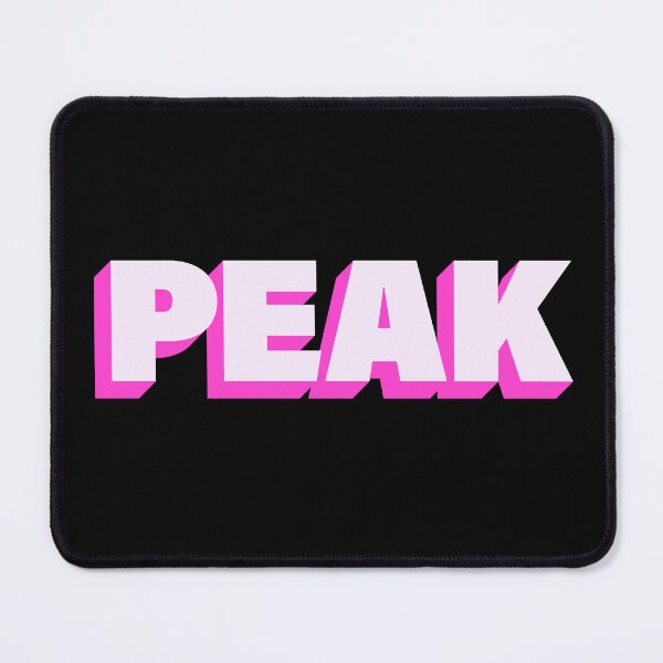 Item preview, Peak in Pink Minimal Typography designed and sold by Memes N Lore .