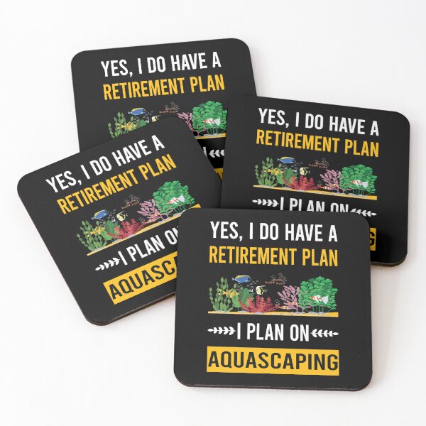 Item preview, Retirement Plan Aquascaping Aquascape Aquascaper designed and sold by HappyTshirt1239.