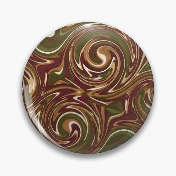 Item preview, Forest and Maroon Swirls Abstract designed and sold by Owcomm.