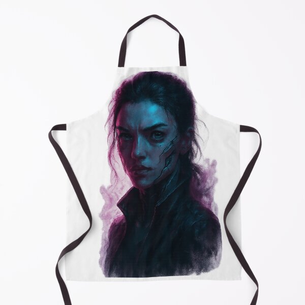 Item preview, Cyberpunk Rebel with Neon Glare designed and sold by QuirkWears.
