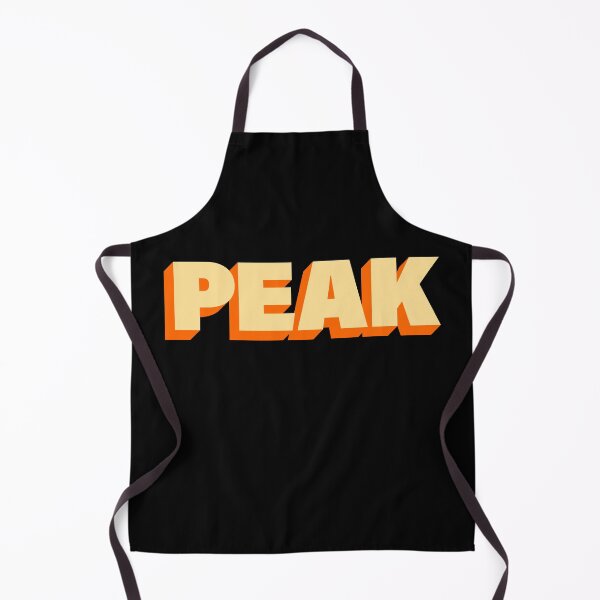Item preview, Peak in Orange Minimal Typography designed and sold by Memes N Lore .