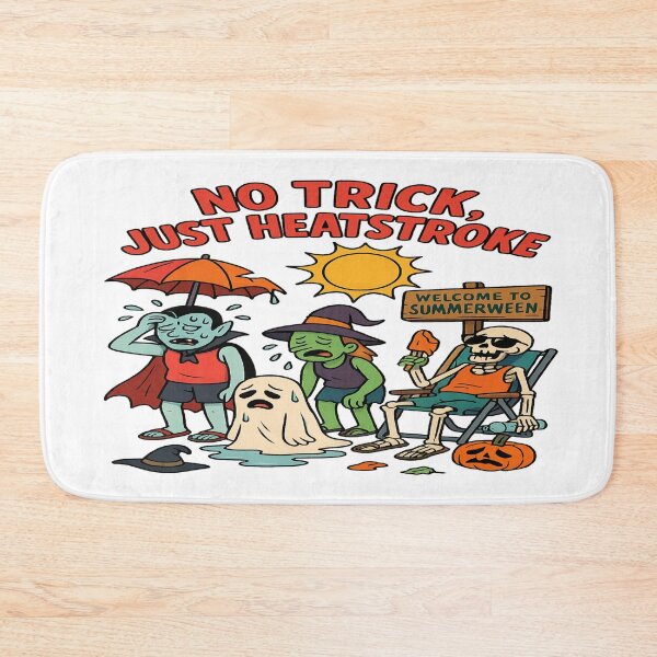 Item preview, No Trick, Just Heatstroke – A Summerween Meltdown designed and sold by Rajasekar.