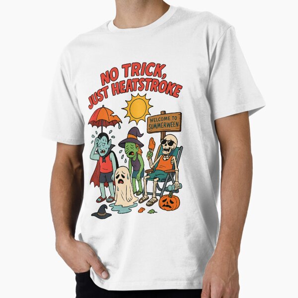Item preview, No Trick, Just Heatstroke – A Summerween Meltdown designed and sold by Rajasekar.