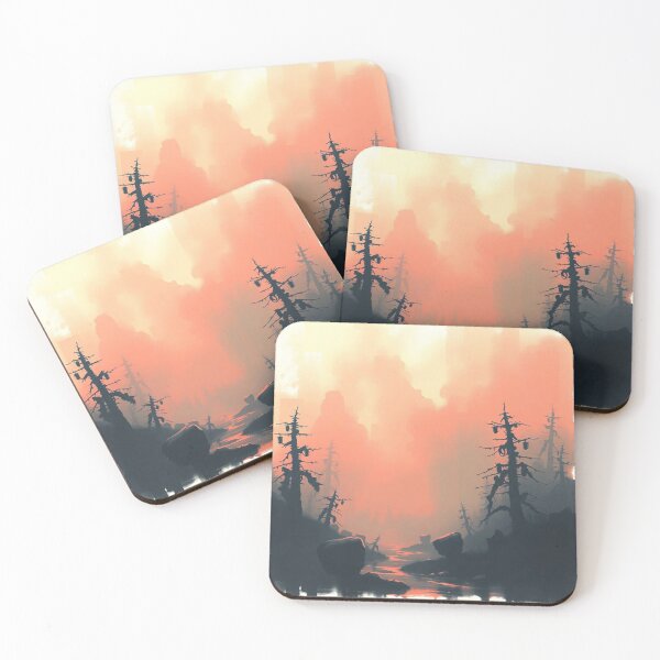 Item preview,  Misty Forest Glitchscape designed and sold by apoknight.