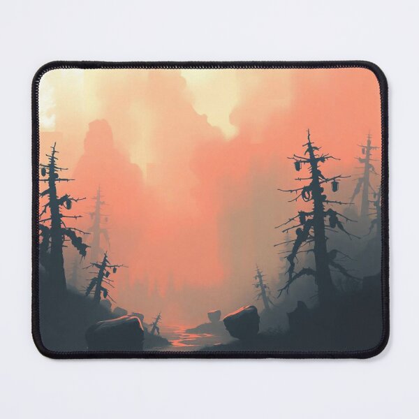 Item preview, Misty Forest Glitchscape designed and sold by apoknight.