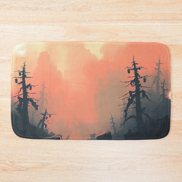 Item preview, Misty Forest Glitchscape designed and sold by apoknight.