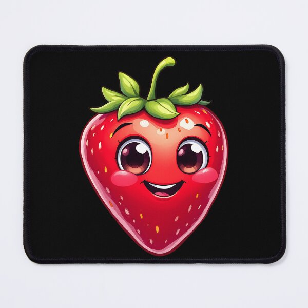 Item preview, Happy Strawberry Face designed and sold by roxysnextgenart.