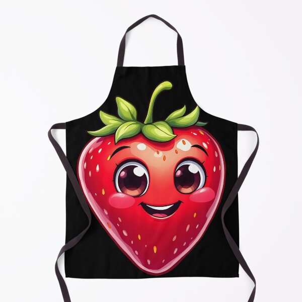 Item preview, Happy Strawberry Face designed and sold by roxysnextgenart.