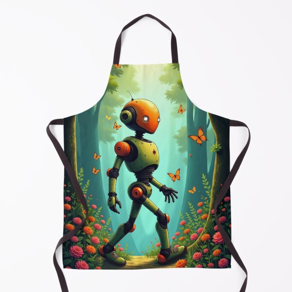 Item preview, A Lonely Robot Discovers the Wonders of Earth designed and sold by 1R6V.